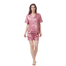 Załaduj obraz do przeglądarki galerii, Explosive style pajamas matte satin pajamas set sexy silk pajamas set pajamas women
