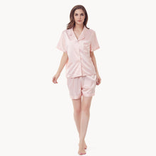 Załaduj obraz do przeglądarki galerii, Explosive style pajamas matte satin pajamas set sexy silk pajamas set pajamas women
