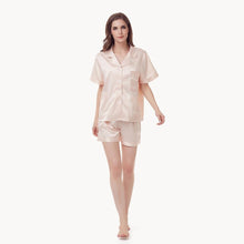 Załaduj obraz do przeglądarki galerii, Explosive style pajamas matte satin pajamas set sexy silk pajamas set pajamas women
