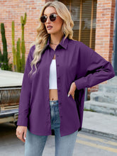 Załaduj obraz do przeglądarki galerii, Women&#39;s Cotton Shirt Blouse Women 2023 Elegant Spring Candy Colors Basic Top Turn-down Collar Long Sleeve Solid Button Blouses
