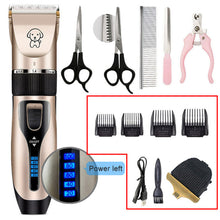 Załaduj obraz do przeglądarki galerii, Electric Pet Clipper Dog Hair Clipper For Dogs Reachageable Trimmer
