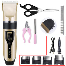 Załaduj obraz do przeglądarki galerii, Electric Pet Clipper Dog Hair Clipper For Dogs Reachageable Trimmer
