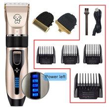 Załaduj obraz do przeglądarki galerii, Electric Pet Clipper Dog Hair Clipper For Dogs Reachageable Trimmer
