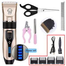 Załaduj obraz do przeglądarki galerii, Electric Pet Clipper Dog Hair Clipper For Dogs Reachageable Trimmer
