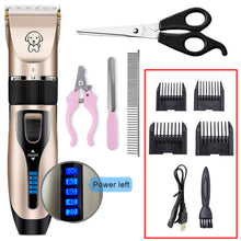 Załaduj obraz do przeglądarki galerii, Electric Pet Clipper Dog Hair Clipper For Dogs Reachageable Trimmer
