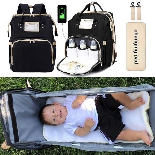 2-in-1 Backpack- Crib